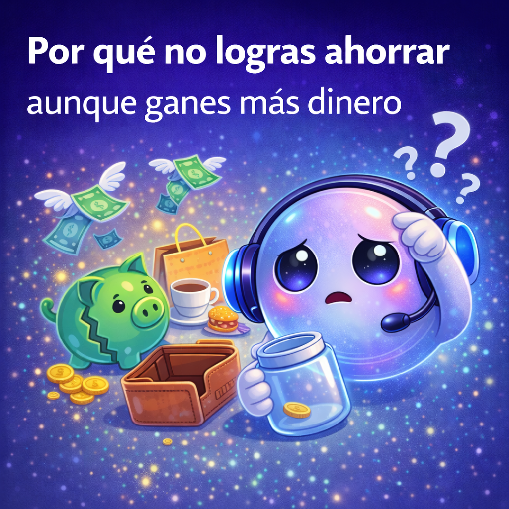 Por que no logras ahorrar aunque ganes mas dinero